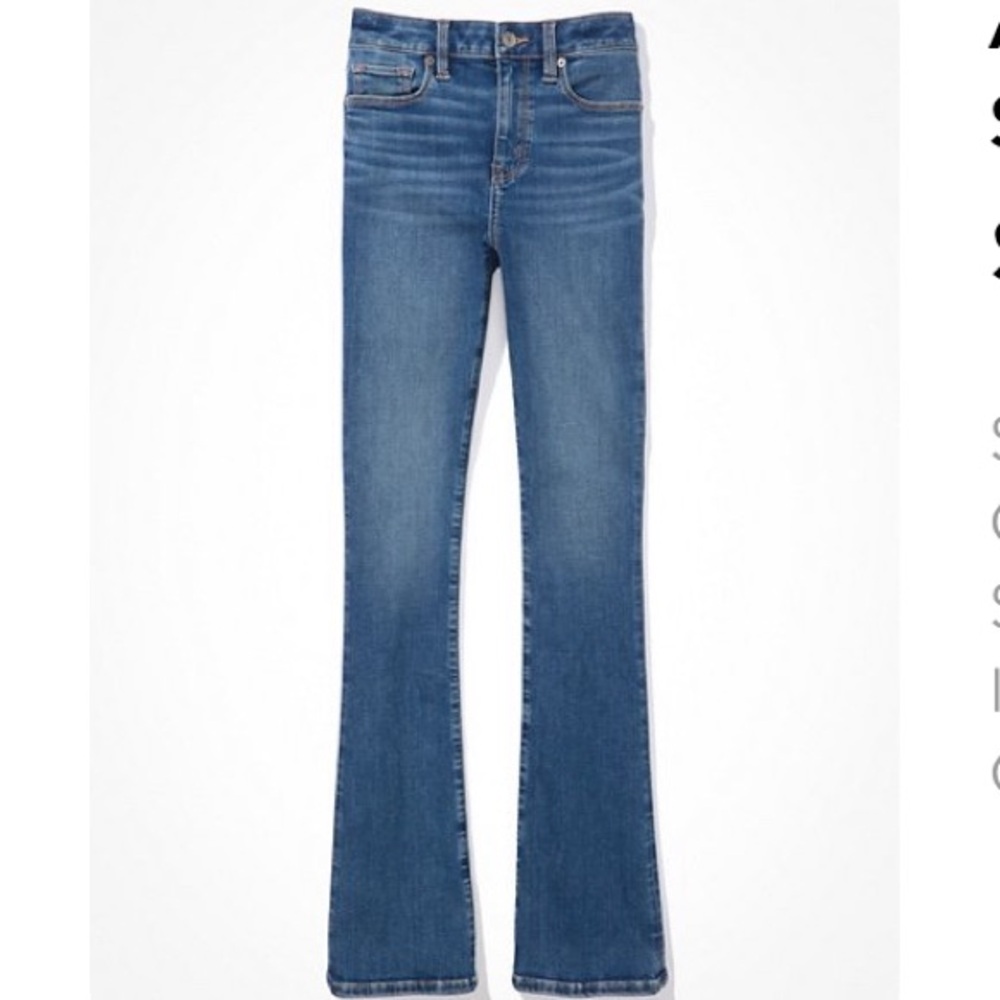 AMERICAN EAGLE NEXT LEVEL HIGH-WAISTED
SKINNY KICK JEAN